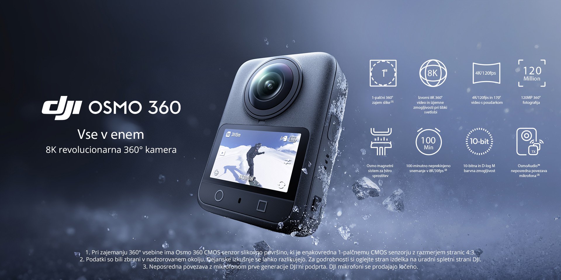 Spoznaj novi DJI Osmo 360